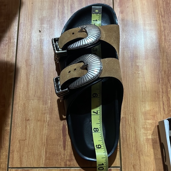 Sandro Western Buckle Sandals - Picture 10 of 10